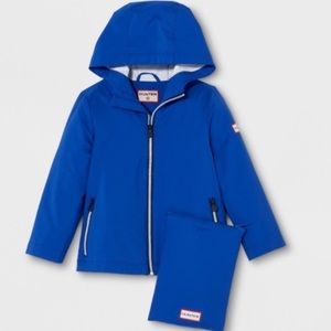 Boys packable huntertarget water proof windbreaker